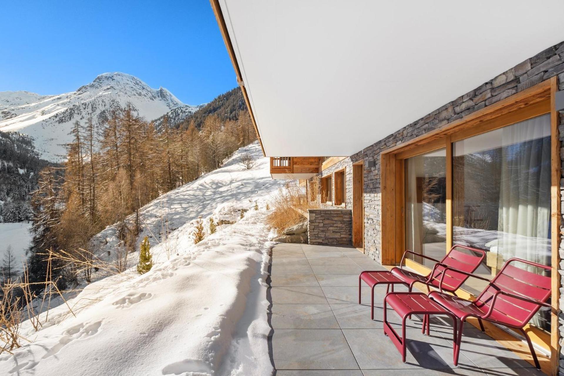 Chalet Les Rahas By Mrs Miggins Grimentz Exterior photo